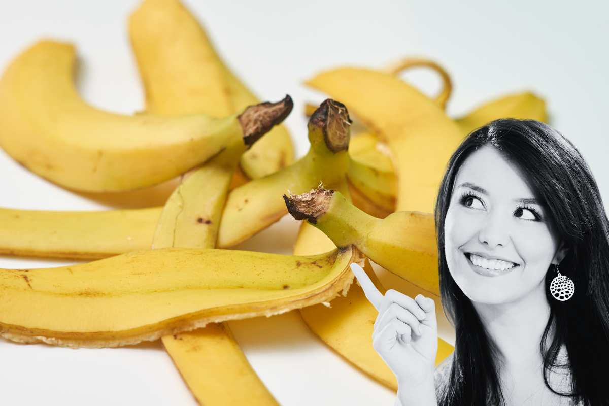 riutilizzare bucce di banana