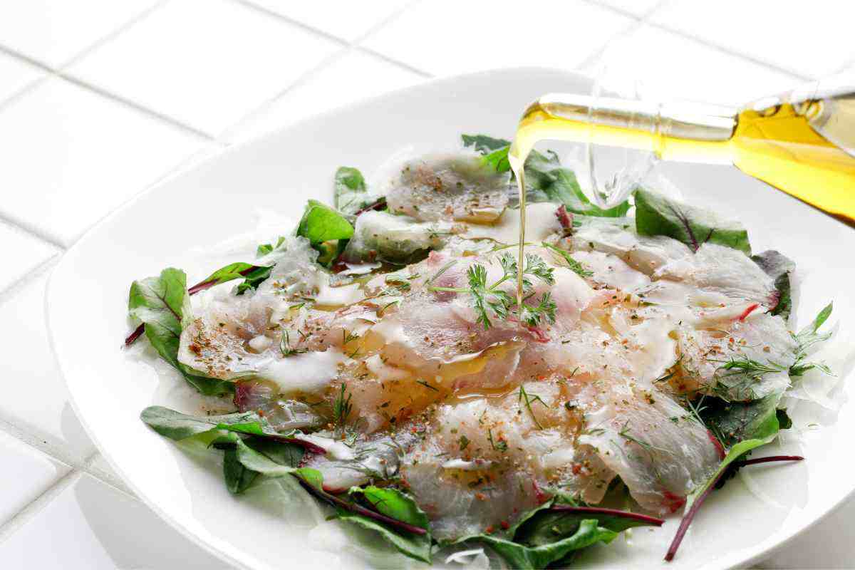 carpaccio di baccalà ricetta