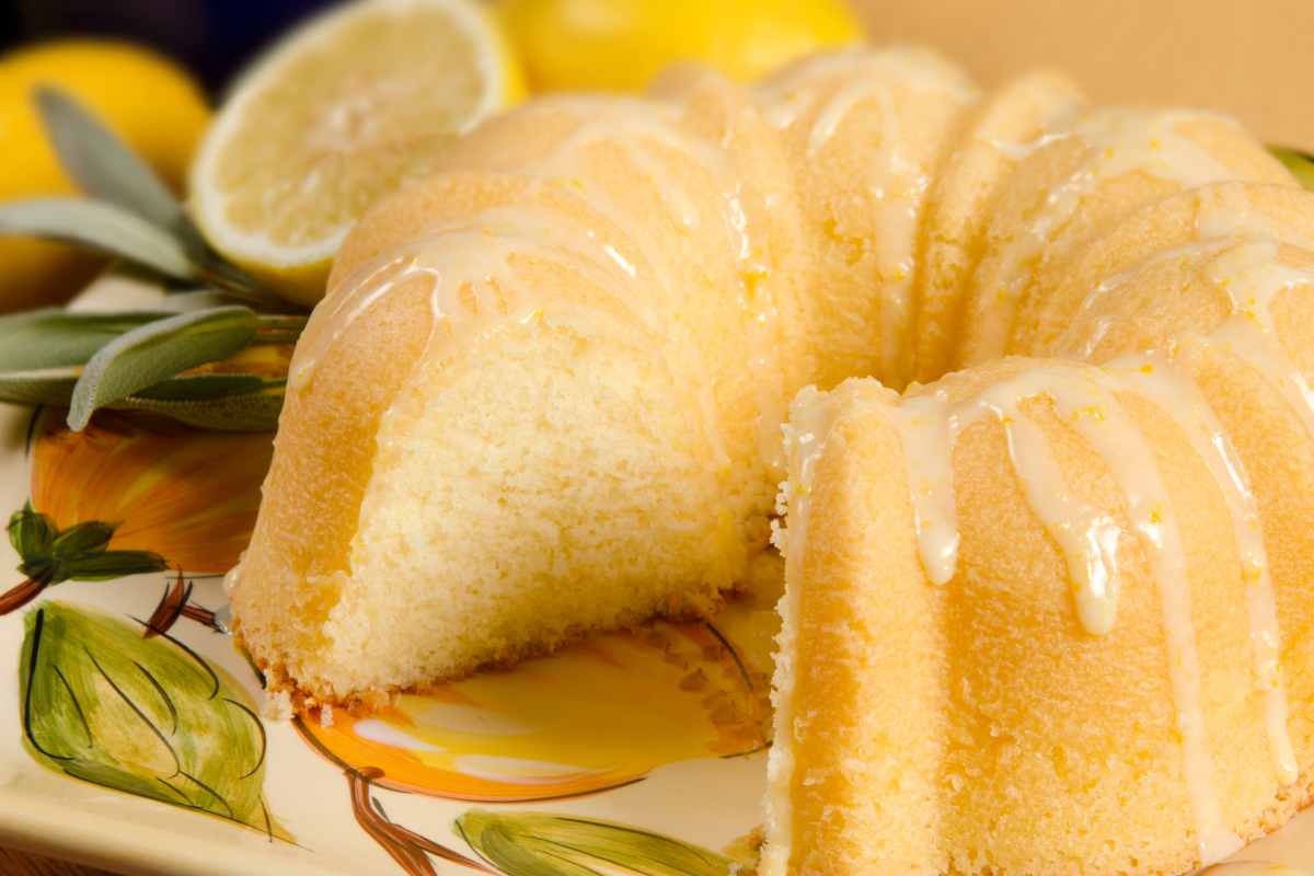 ciambella al limone ricetta