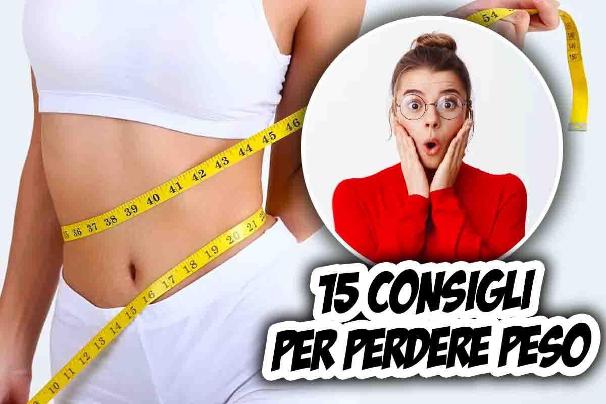 consigli perdere peso 